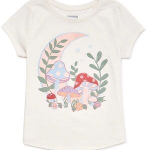 Garanimals Ivory Graphic Mushroom Tee Size 18M